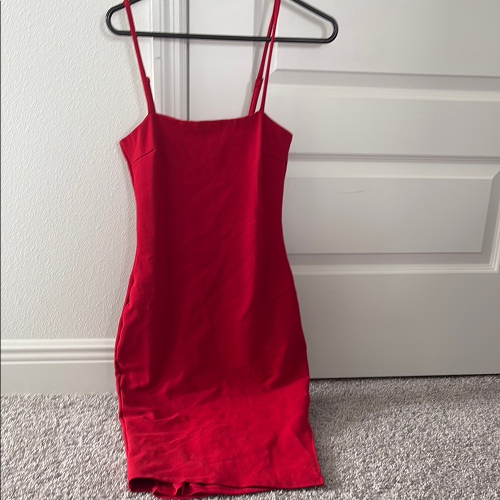 Red Lulus Midi Dress
